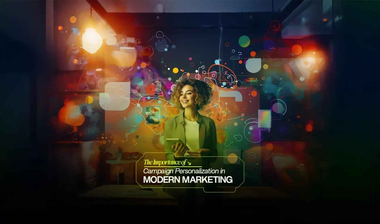 A creative digital marketing concept highlighting campaign personalization by the Best Digital Marketing Agency in India