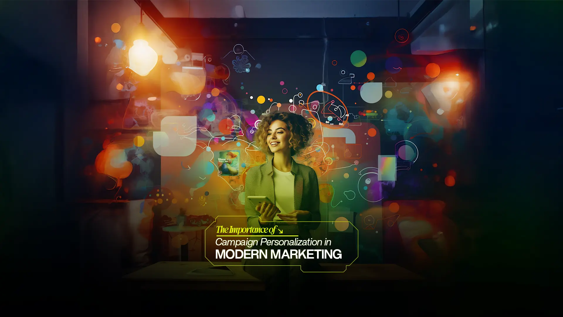 A creative digital marketing concept highlighting campaign personalization by the Best Digital Marketing Agency in India