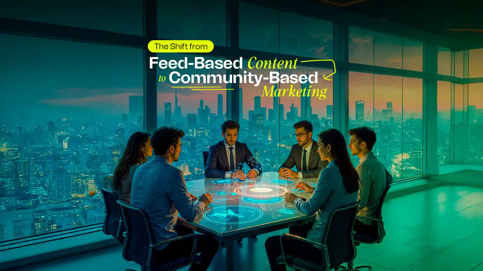 Digital marketing professionals planning a community-driven strategy – Best Social Media Marketing Agency in India