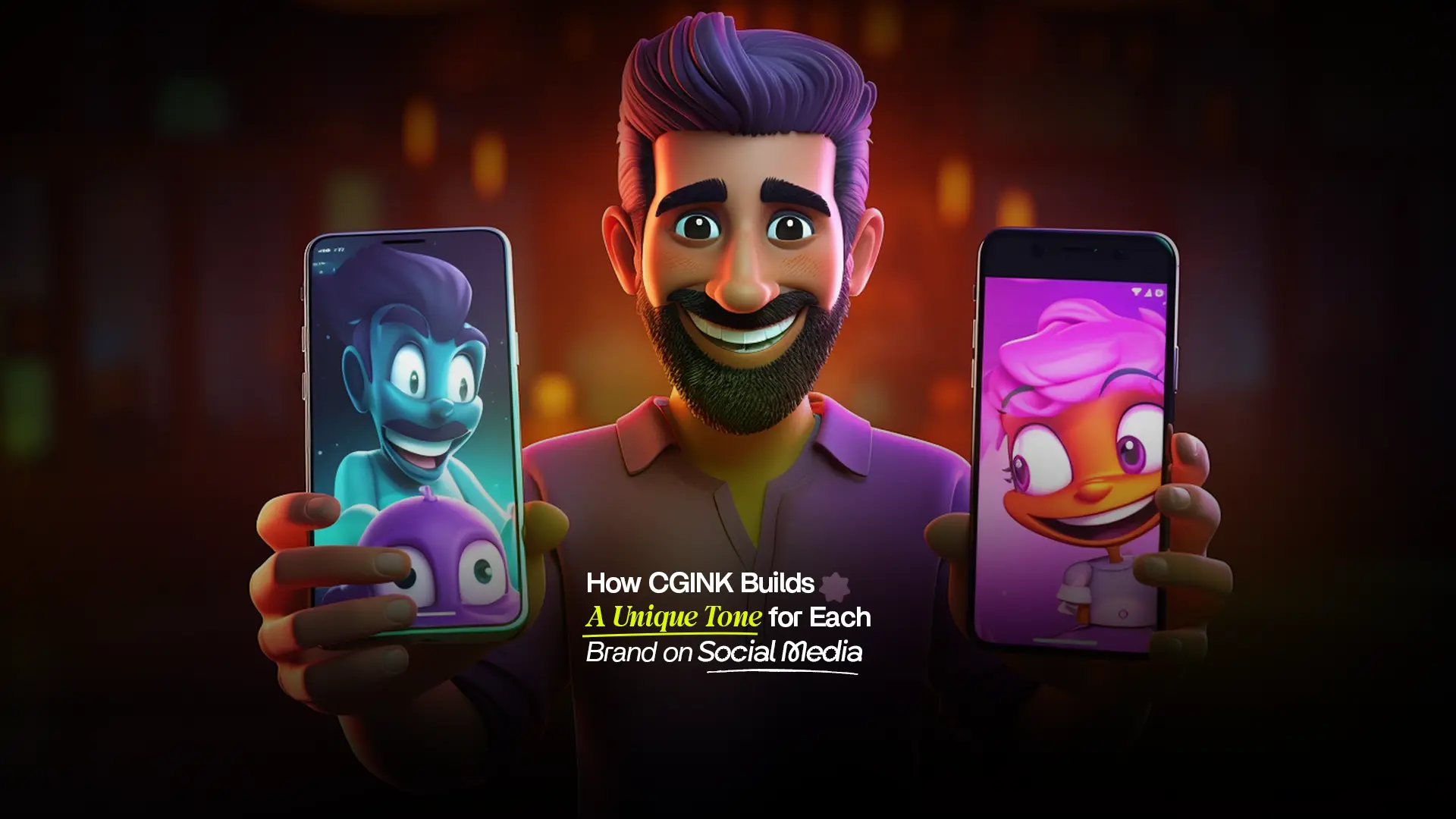 Best Social Media Marketing Agency in India creating unique brand tones through custom digital content