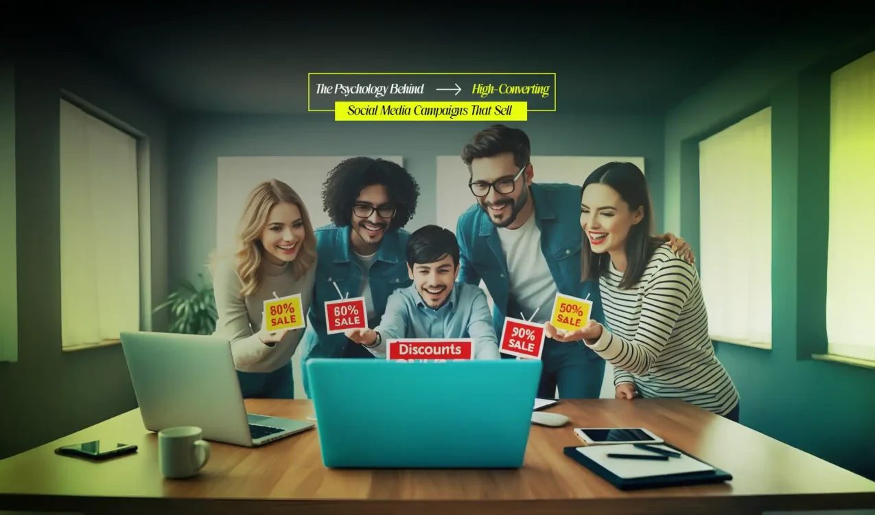 Best Social Media Marketing Agency in India creating high-converting social media campaigns that sell using psychological triggers