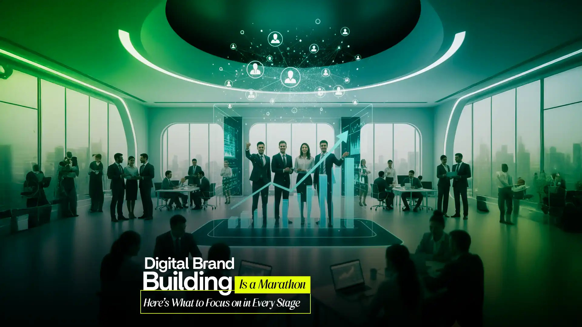 Professionals planning long-term digital brand growth with guidance from the Best Digital Brand Building Agency in India