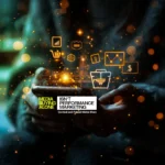 Person using smartphone with glowing digital marketing icons — best performance marketing agency in India