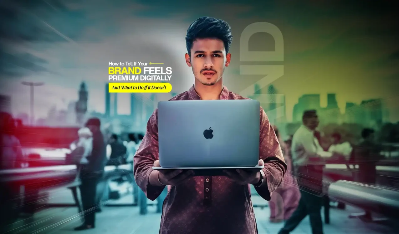 Professional brand strategist designing premium digital identity for clients with the Best Digital Brand Building Agency in India