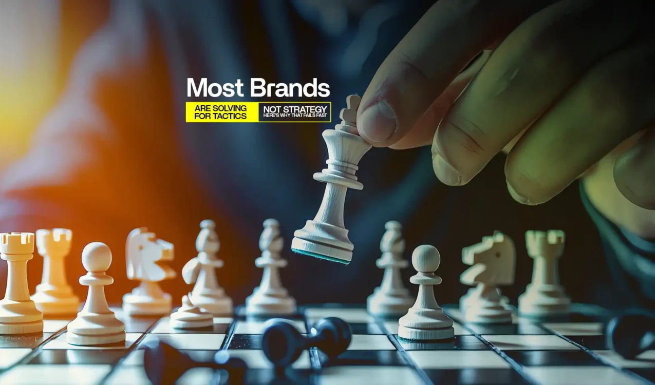 Hand moving chess piece symbolizing strategic planning by the Best Digital Marketing Agency in India